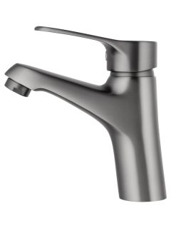 Смеситель для раковины Wonzon & Woghand WW-A40212-BGG тёмный графит