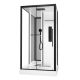 Душевая кабина Black & White Galaxy G8028