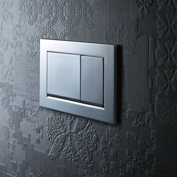 Смывная клавиша Geberit Omega 30 115.080.KH.1 хром глянец , хром матовый