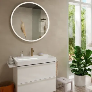 Смеситель для раковины Hansgrohe Tecturis S 73310000 бронза