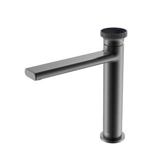 Смеситель для раковины Black&White Gravity 7307GM оружейная сталь