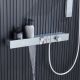 Душевой комплект Black&White Gravity 9025C с термостатом хром