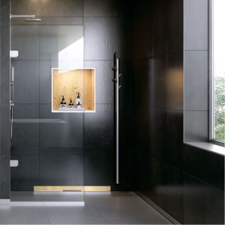 Душевой лоток Berges Wall 092057 пристенный 100см золото