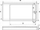 Поддон для душа Good Door Stella 100x80