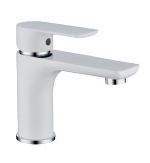 Cмеситель для раковины Grocenberg GB2009 Белый хром