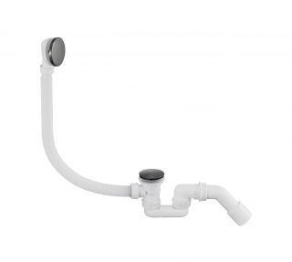 Автоматический сливы-перелив для ванны Grocenberg GB230BG Графит