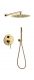Душевая система скрытого монтажа Grocenberg GB5099GO-3 Золото
