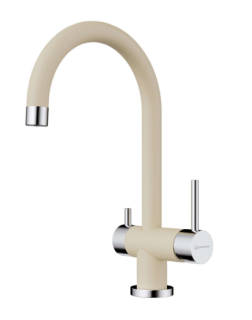 Смеситель для кухни Omoikiri Yamada-BE ваниль/хром