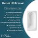 Ванна чугунная Delice Haiti Luxe DLR230638 170х80 белая