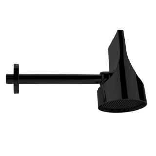 Верхний душ Bossini Apice HH1000.073 10 см чёрный матовый