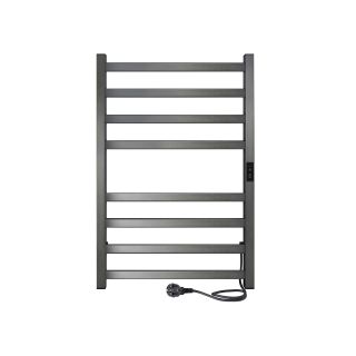 Полотенцесушитель электрический Indigo Oktava Slim 3 LСLOKS3E80-50GFMRt 80x50 см графит металлик