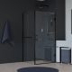 Душевой уголок RGW HO-045-1B (HO-011B + Z-060-2B + O-204B) 3506045180-014 80x100см чёрный