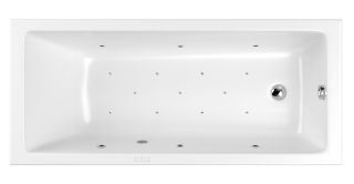 Гидромассажная ванна Whitecross Wave Slim 0111.170075.100.RELAX.CR 170x75см Relax хром