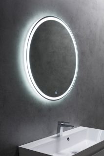 Зеркало BelBagno с LED-подсветкой и сенсорным управлением SPC-RNG-700-LED-TCH