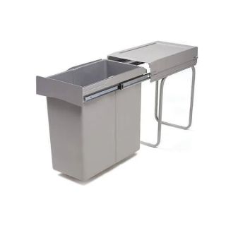 Система сортировки мусора Alveus ALBIO 211958 25 40L серый пластик