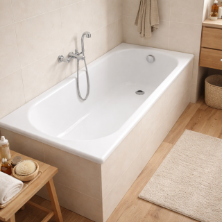 Чугунная ванна Jacob Delafon SOISSONS E2941-00 150 x 70