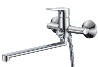 Смеситель для ванны с душем РМС SL131-006E хром