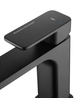 Смеситель для раковины Wonzon & Woghand Arnie WW-691101-MB чёрный матовый