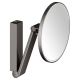 Косметическое зеркало Keuco iLook move 17612359004 титан чёрный шлифованный