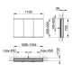 Зеркальный шкаф Keuco Royal Modular 800300110000200 110 см
