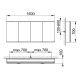 Зеркальный шкаф Keuco Royal Modular 800401160100500 160 см