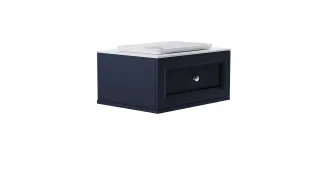 Тумба с раковиной Astra-Form Классик 4631177714085 80 см серый матовый