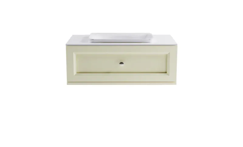 Тумба с раковиной Astra-Form Классик 4631177714139 90 см бежевый матовый