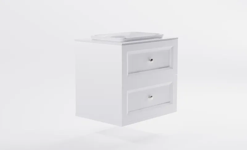 Тумба с раковиной Astra-Form Классик 4631177714276 70 см белый матовый