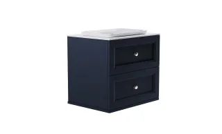 Тумба с раковиной Astra-Form Классик 4631177714269 70 см серый матовый