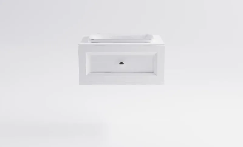 Тумба с раковиной Astra-Form Классик 4631177715532 80 см белый матовый