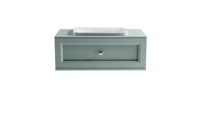 Тумба с раковиной Astra-Form Классик 4631177715600 100 см зелёный матовый