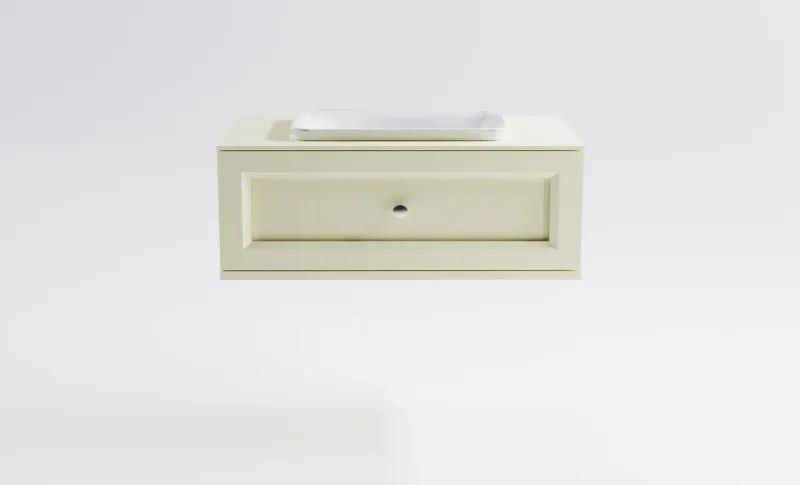 Тумба с раковиной Astra-Form Классик 4631177715570 90 см бежевый матовый