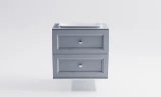 Тумба с раковиной Astra-Form Классик 4631177715679 70 см голубой матовый