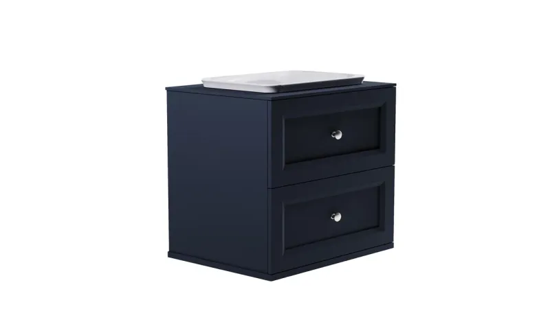 Тумба с раковиной Astra-Form Классик 4631177715761 80 см серый матовый