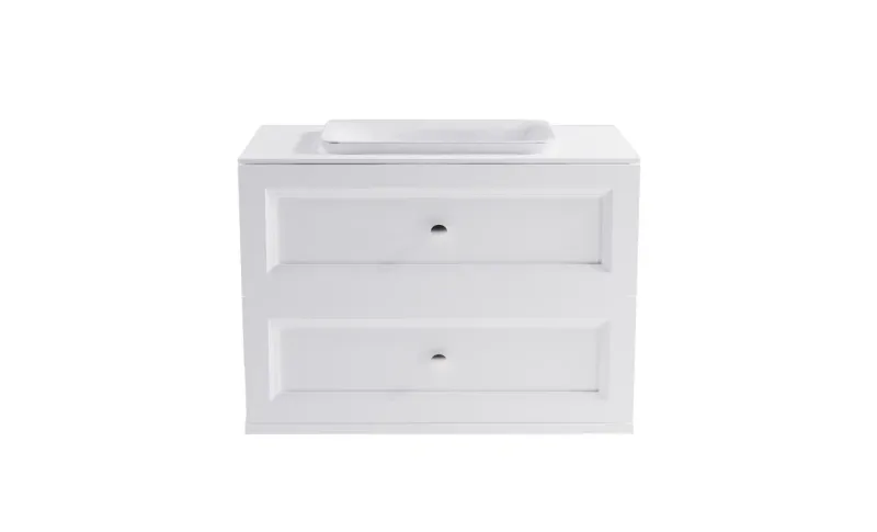 Тумба с раковиной Astra-Form Классик 4631177715839 90 см белый матовый