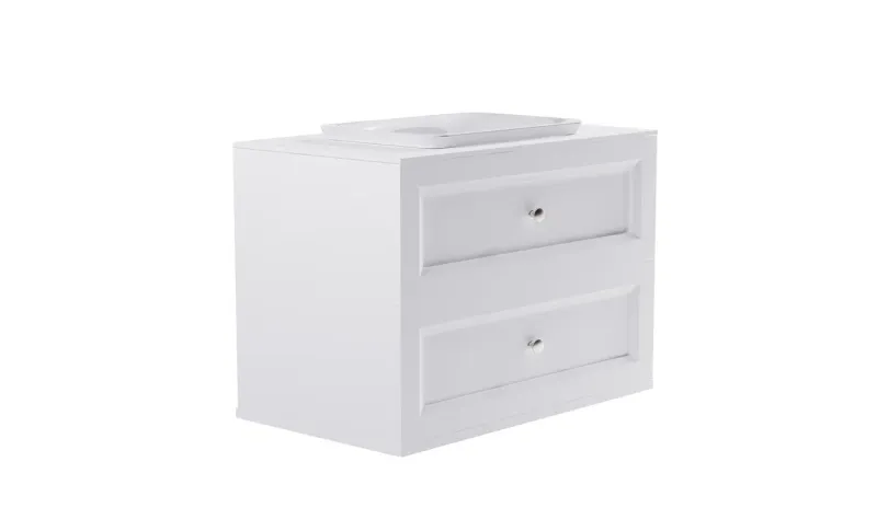 Тумба с раковиной Astra-Form Классик 4631177715891 100 см белый матовый