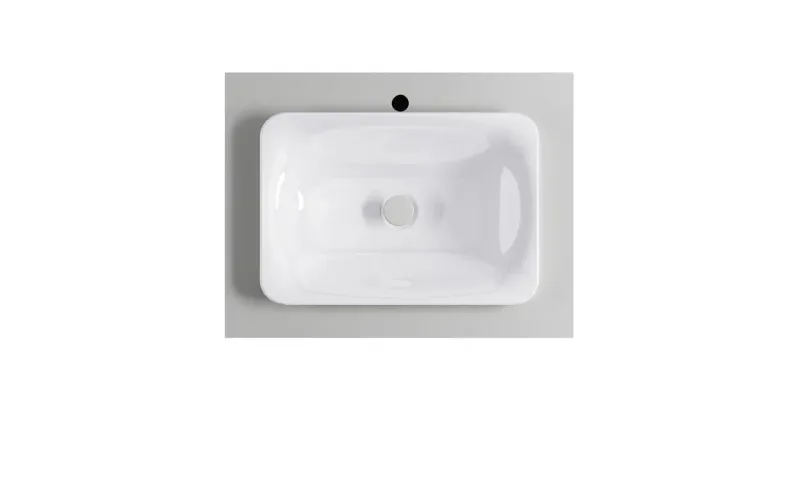 Тумба с раковиной Astra-Form Классик 4631177715747 80 см серый матовый