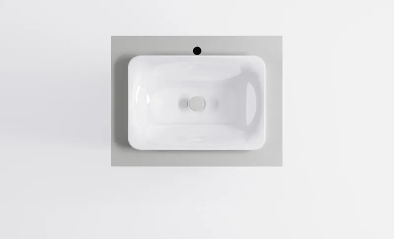 Тумба с раковиной Astra-Form Классик 4631177715747 80 см серый матовый