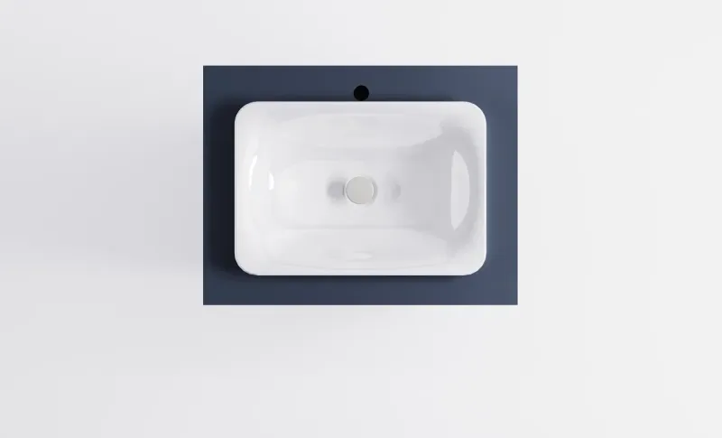 Тумба с раковиной Astra-Form Классик 4631177715525 80 см серый матовый