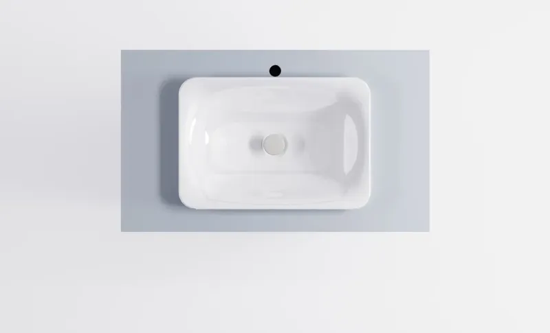 Тумба с раковиной Astra-Form Классик 4631177715853 100 см голубой матовый