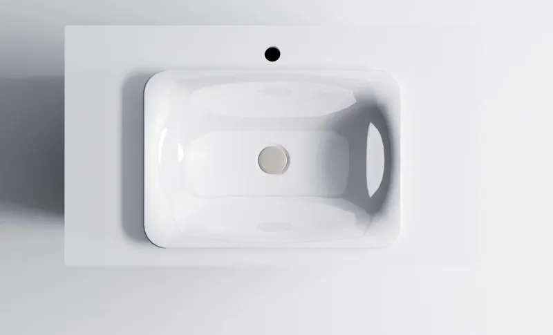 Тумба с раковиной Astra-Form Классик 4631177714412 100 см голубой матовый