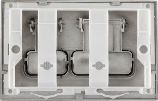 Клавиша смыва Aquanet AQ-PRO-01MB 346764 чёрный матовый