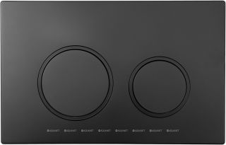 Клавиша смыва Aquanet AQ-PRO-02MB 346767 чёрный матовый