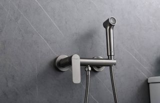 Гигиенический душ со смесителем Raglo R03.51.09 графит