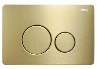 Кнопка смыва ABBER AC0121MMG золото матовое