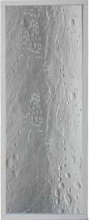 Шторка для ванны BAS Мальта, Бриз 75 см боковая часть (пластик "Вотер")