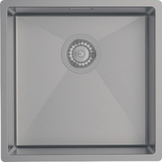 Кухонная мойка Iddis Edifice графит 440x440