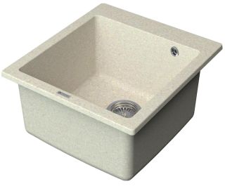 Мойка кухонная Point Моко PN3006BG 47 см светло-бежевый