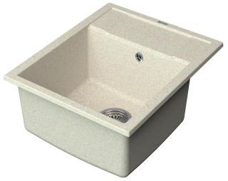 Мойка кухонная Point Римо PN3010BG 60 см светло-бежевый