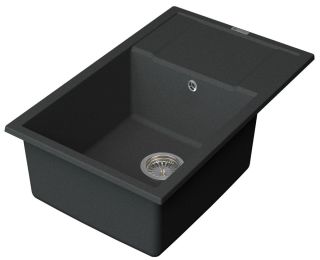 Мойка кухонная Point Велета PN3002GR 78 см графит